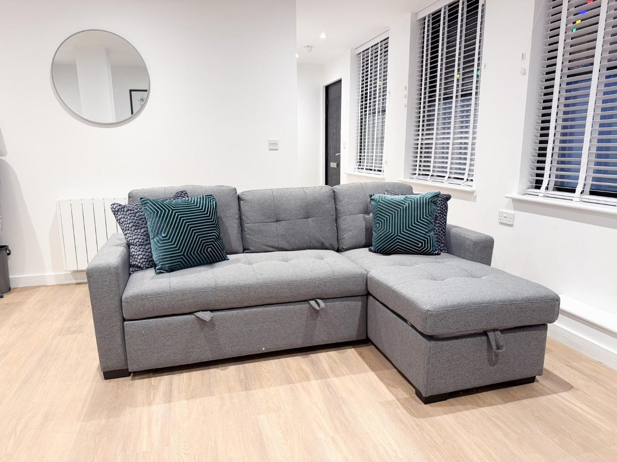 Spacious Modern 1 Bed Apartments In St Neots - Perfect For Contractors & Professionals - Free Parking - Wifi - Fully Equipped Kitchen - Smart Tv Ideal For Work Stays And Long Projects Exteriér fotografie