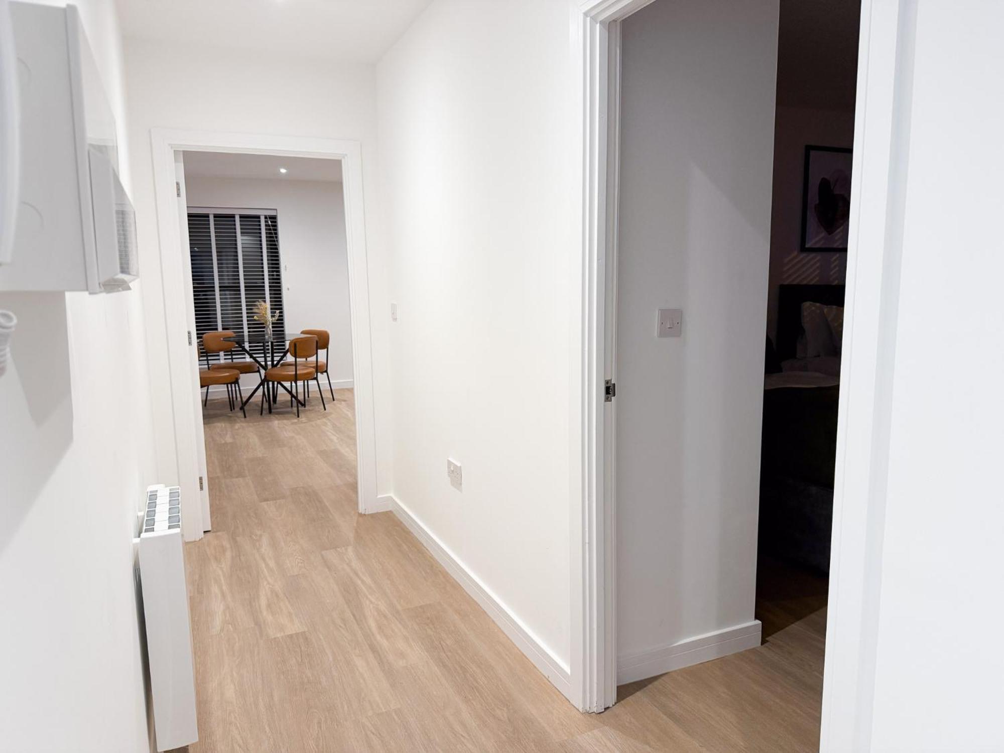 Spacious Modern 1 Bed Apartments In St Neots - Perfect For Contractors & Professionals - Free Parking - Wifi - Fully Equipped Kitchen - Smart Tv Ideal For Work Stays And Long Projects Exteriér fotografie