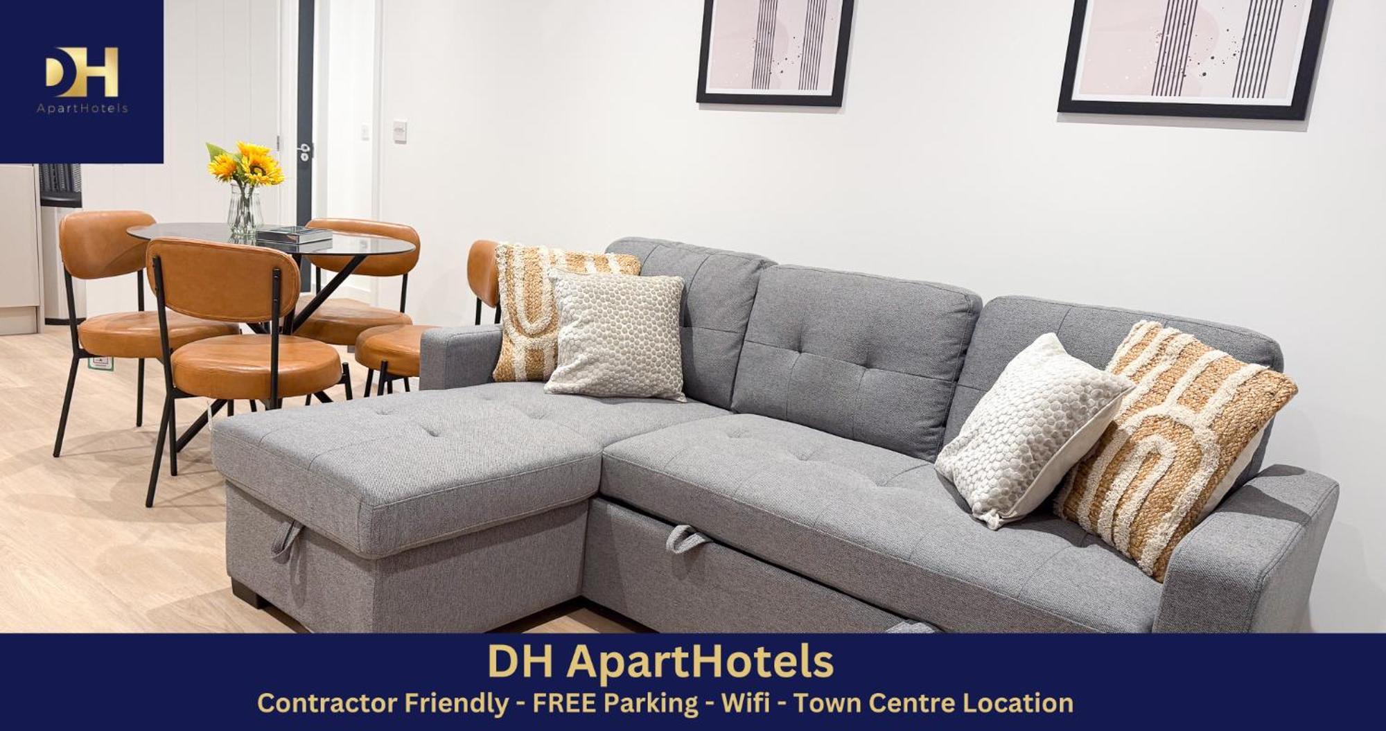 Spacious Modern 1 Bed Apartments In St Neots - Perfect For Contractors & Professionals - Free Parking - Wifi - Fully Equipped Kitchen - Smart Tv Ideal For Work Stays And Long Projects Exteriér fotografie